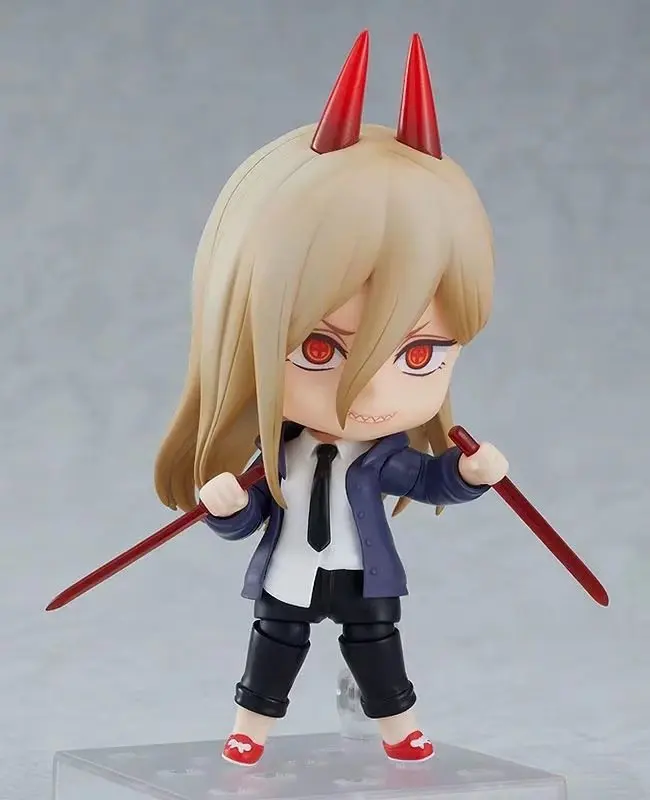 10CM Q Version Anime Kettensäge Mann Denji Pochita Makima KO Gelenk Action Figure PVC Desktop Spielzeug Sammeln Modell Kit geschenke – Detail 8