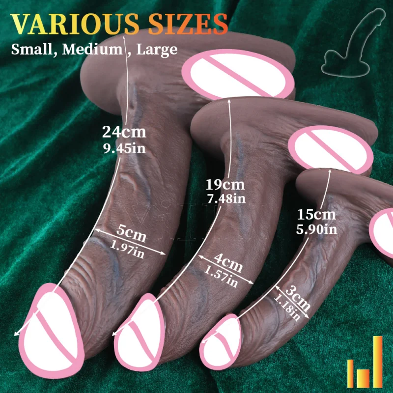 Long Dildo Realistic Dick Woman Dildos Masturbator For Women Soft Silicone Suction Cup Big Penis Anal Sex Toys Gay Lesbian