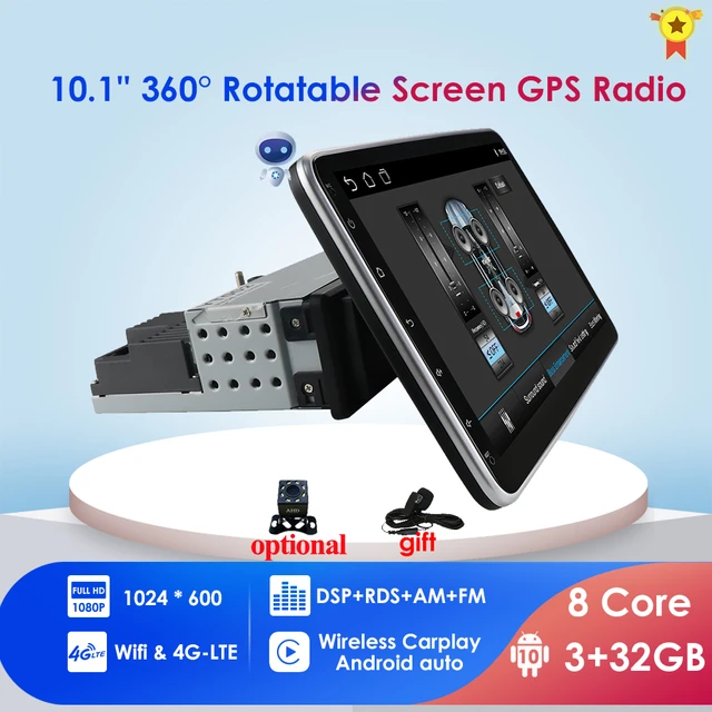 Radio Coche 1 Din Radio Digital Bluetooth Gps Windows 8 - www