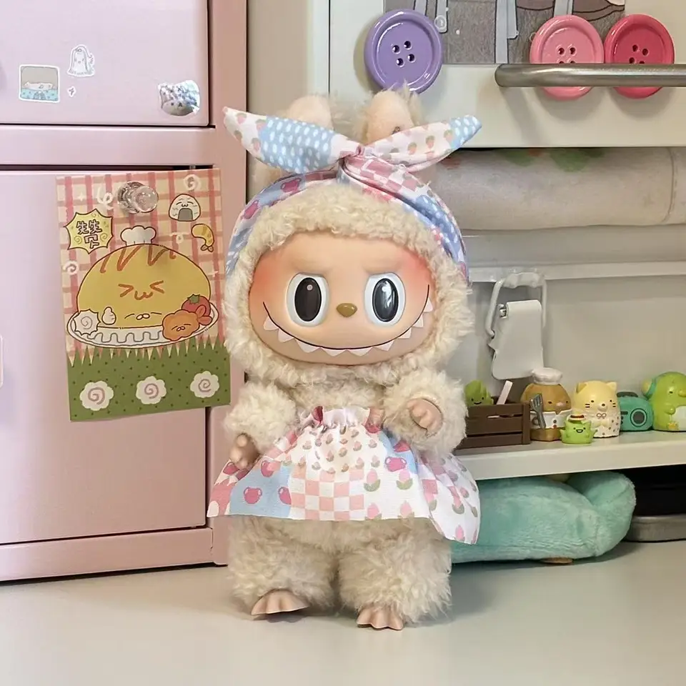 ラブブの服 labubu ドール服 ラブブ 服 一代・二代・三代通用 あみぐるみ用