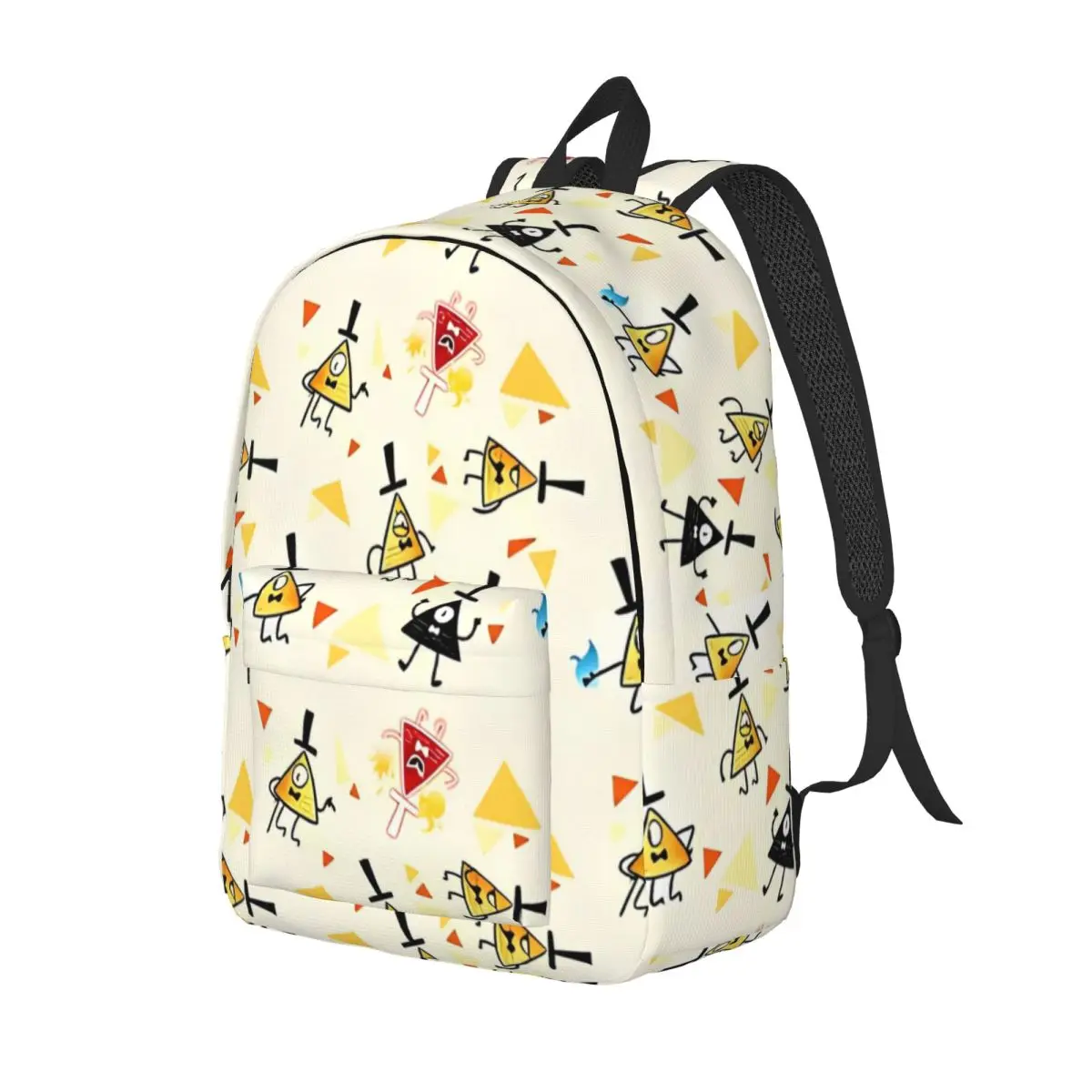 thumbnail image 1 of Mochila con cara de cerdo Waddles de Gravity Falls para hombres y mujeres, informal, para el trabajo, la escuela secundaria, la universidad, bolso de hombro ligero, 1 of 5