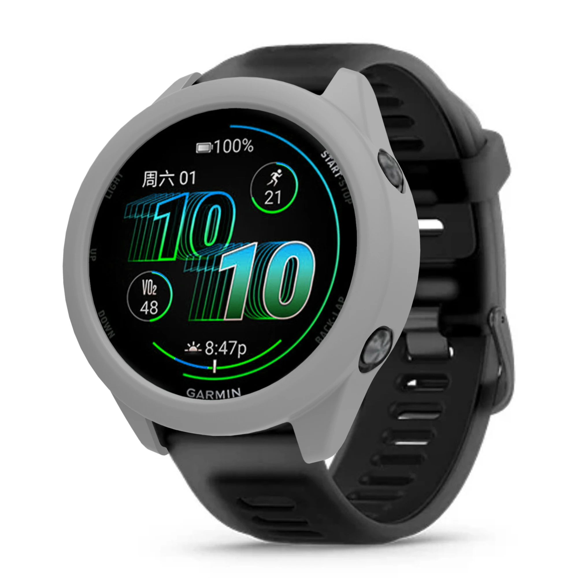 Premium Soft TPU Protective Smart Watch Case Cover - Shell Protector Frame Accessory