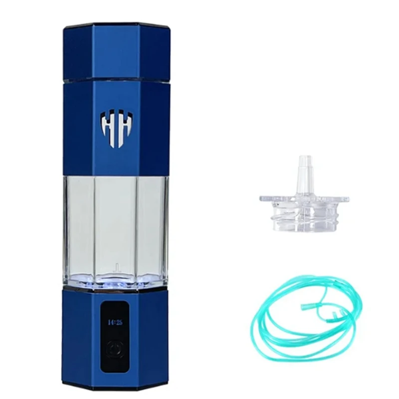 

Max 6000 PPB The 7Th Generation Updation SPE&PEM High Hydrogen Water Generator Bottle With Inhalation Kit