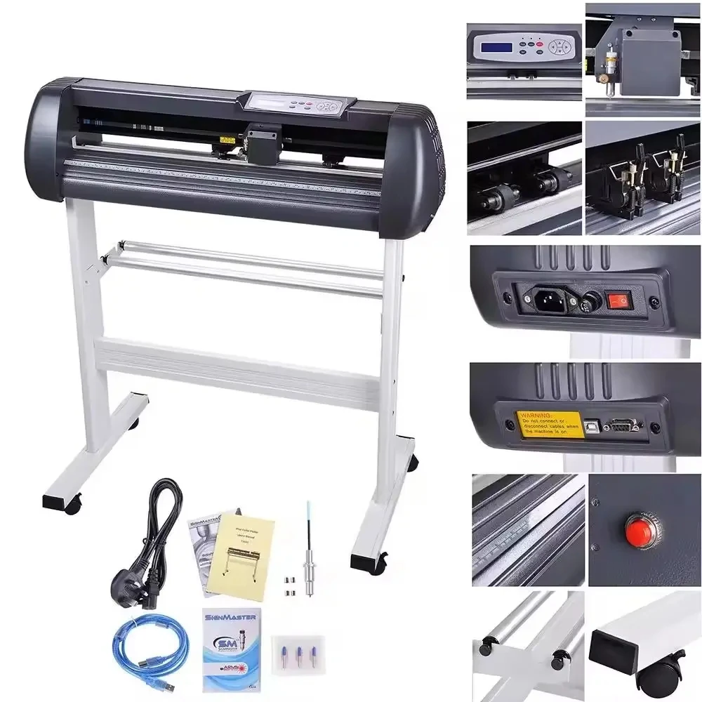 720mm Vinyl Cutter Plotter Vinyl Cutter Printer Graph Plotter Sign with Signmaster