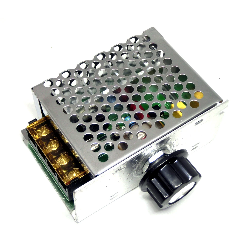 Voltage Regulators SCR Speed Controller Electronic Governor Thermostat 4000W 220V voltage regulator