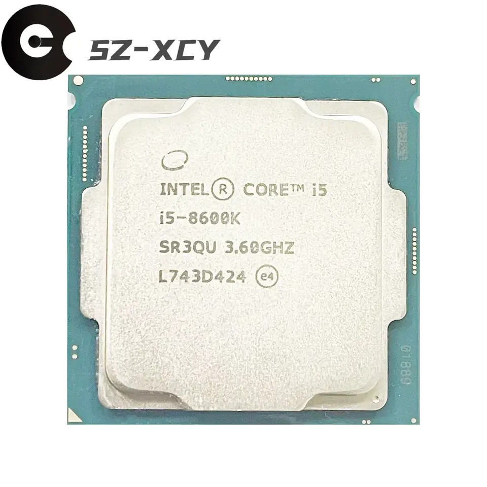 Intel Core i5-8600K i5 8600K 3.6 GHz Six-Core Six-Thread CPU