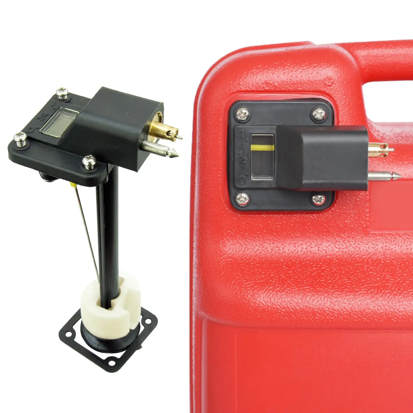 

1 Pcs Fuel Tank Fuel Gauge with Buoy Indicator Outboard Motor Wear-Resistant Assy Outboard Motor Oil Tank Fit for Yamaha Parts