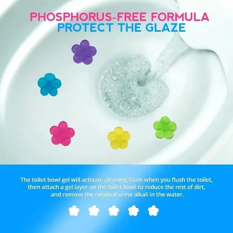1/20 pezzi Gel detergente per WC al profumo di fiori, siringa, detergente aromatico per scarichi, deodorante per ambienti, elimina gli odori, strumento per il bagno di casa_voghion.com