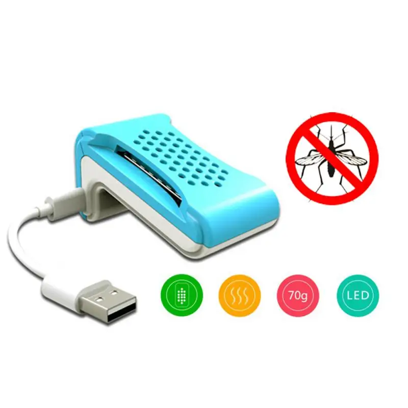 USB 전자 모기 퇴치 램프, 휴대용 차량 가정용 전기 모기 퇴치 모기 코일, 차량용 액체 히터 