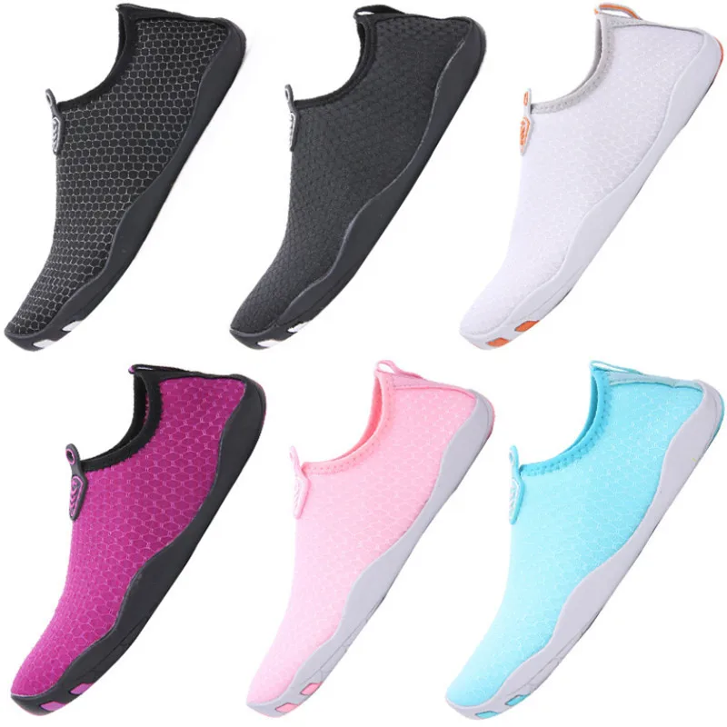 Anti Slip Water Walking Sports Shoes for Men and Women, Quick Dry, , Monochromatic Swim Shoes, Summer