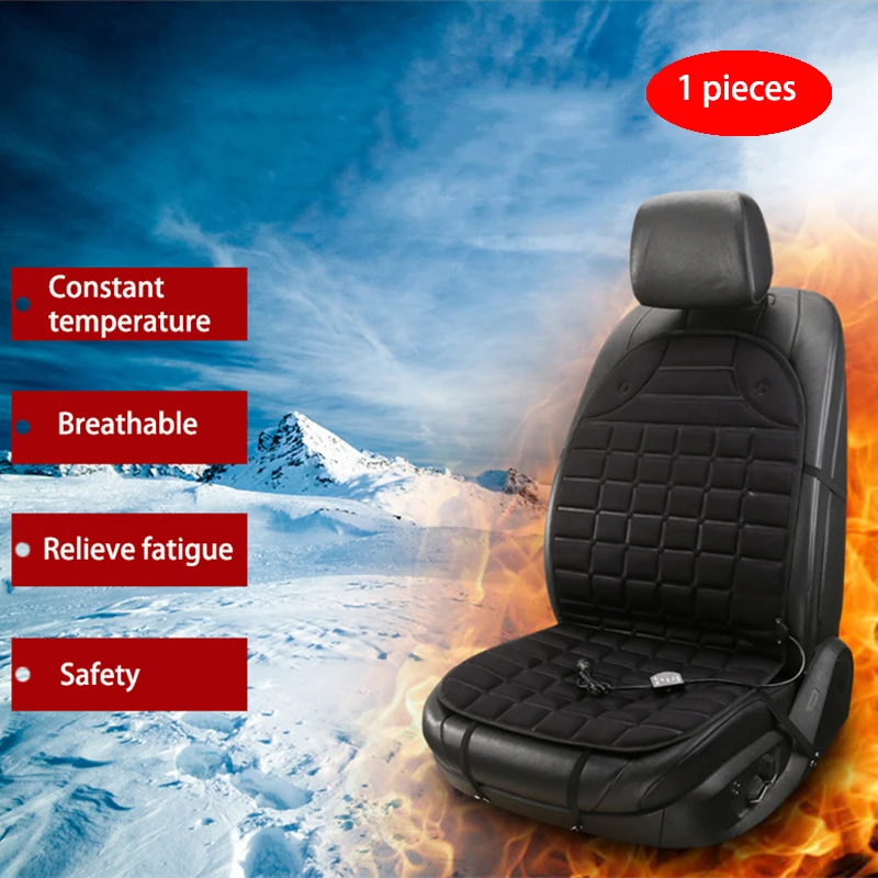 12V Car Heated Seats Winter Seat Heater Car Seat Heating Cushion Covers