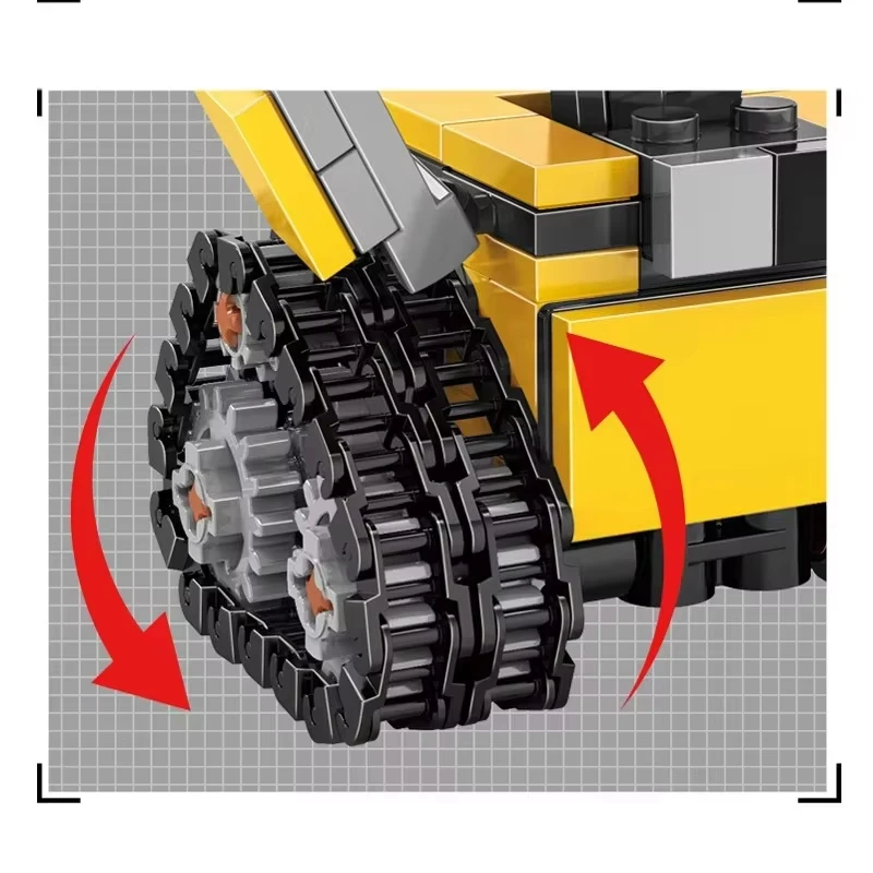 Mini Wally Building Blocks Kit MOC Multi Joint Movable Classic Movie Model Building Blocks Assembly Children's Toys Rising Gift - 3