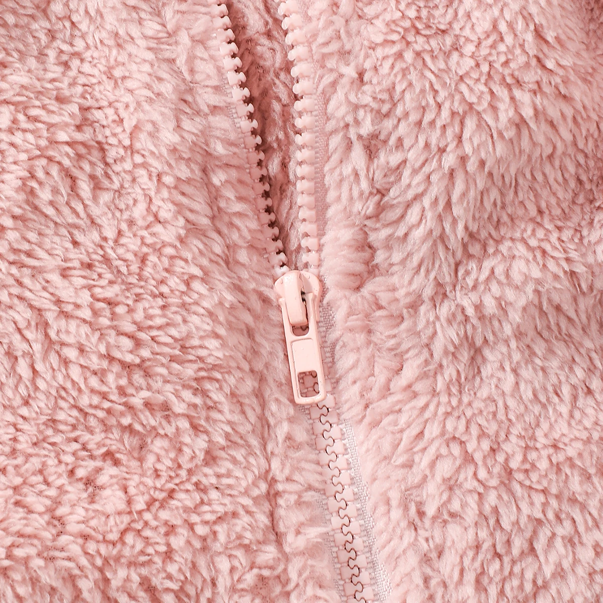 2 قطعة طفل رضيع فتاة طفل مقنعين أفخم سحاب أكمام طو...