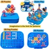 WizKidz STEM Toys Drill Set Building Blocks 3D Screw Puzzle DIY Educational Construction Engineering Toys for Kids Boys & Girls 2