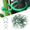 10/50/100Pcs Garden Vine Strapping Clips Plastic Plant Rattan Climbing Wall Fixture Buckle Tomato Grapevine Hook Support Tool