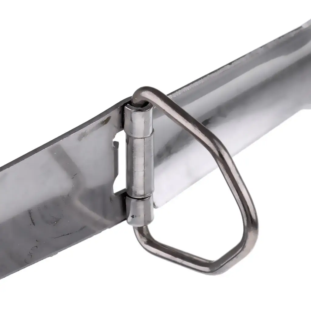 Fishing Rod Holder Stainless Steel Ground Support Fishing Folding Holder,Never Rust, Corrosion Protection