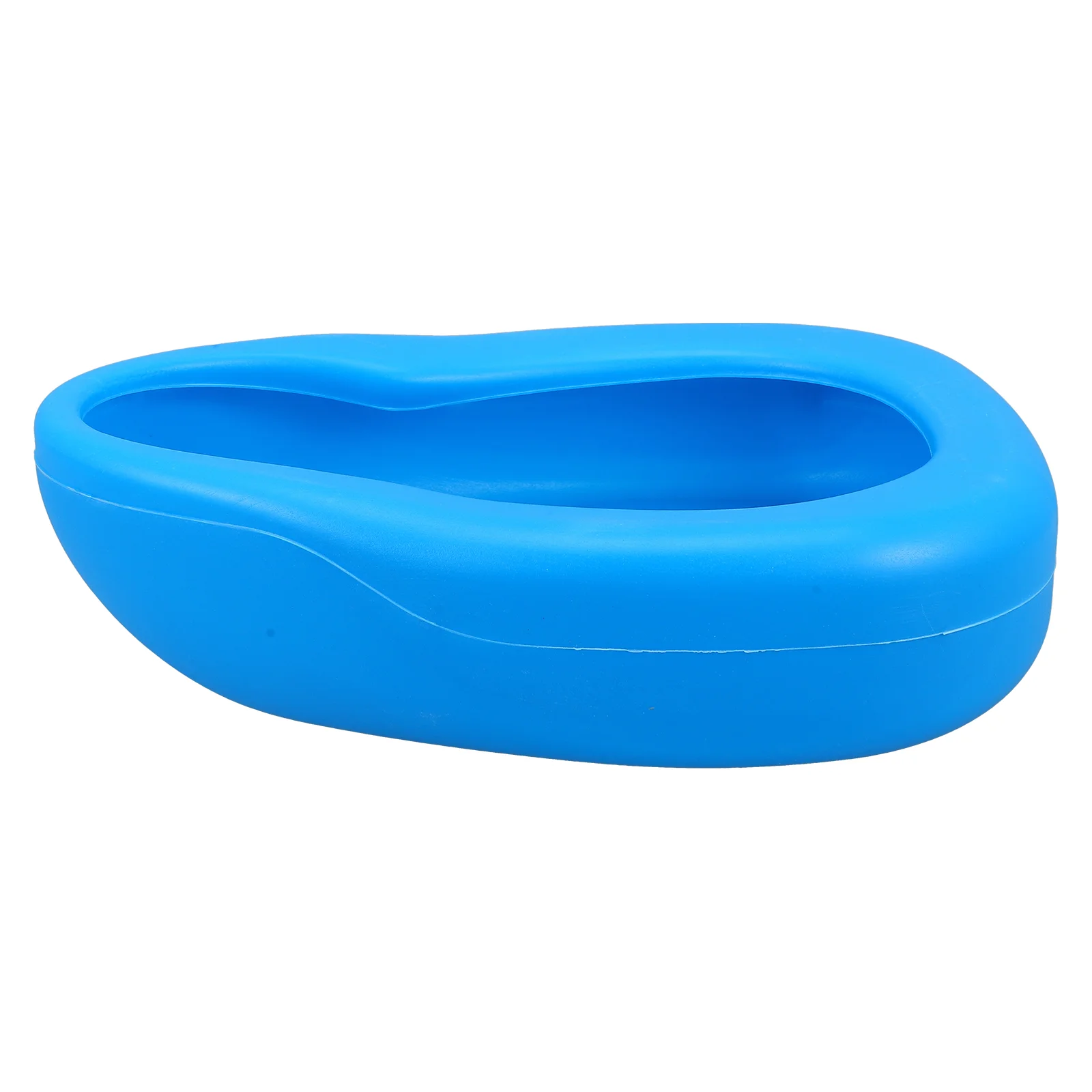 

Portable Bed Urinal Hospital Plastic Urinals For Men for Bedridden Patient (Blue)