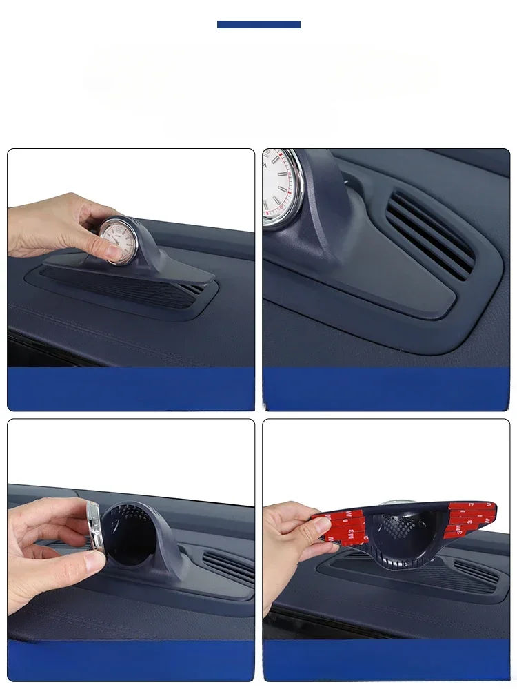 Car Clock for Geely Monjaro Xingyue L Dashboard Central Control Electronic Quartz Decorative Accessories