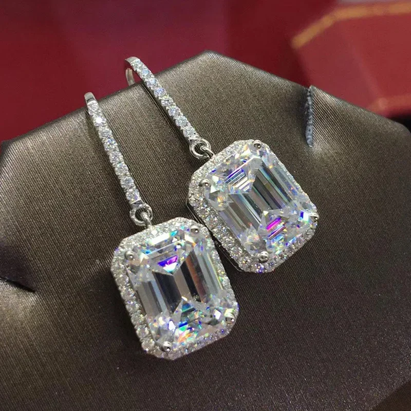 2025 New Colorful Crystal Zircon Bridal Earrings, European and American Personalized Fashion Trend, High End Jewelry - Image 5
