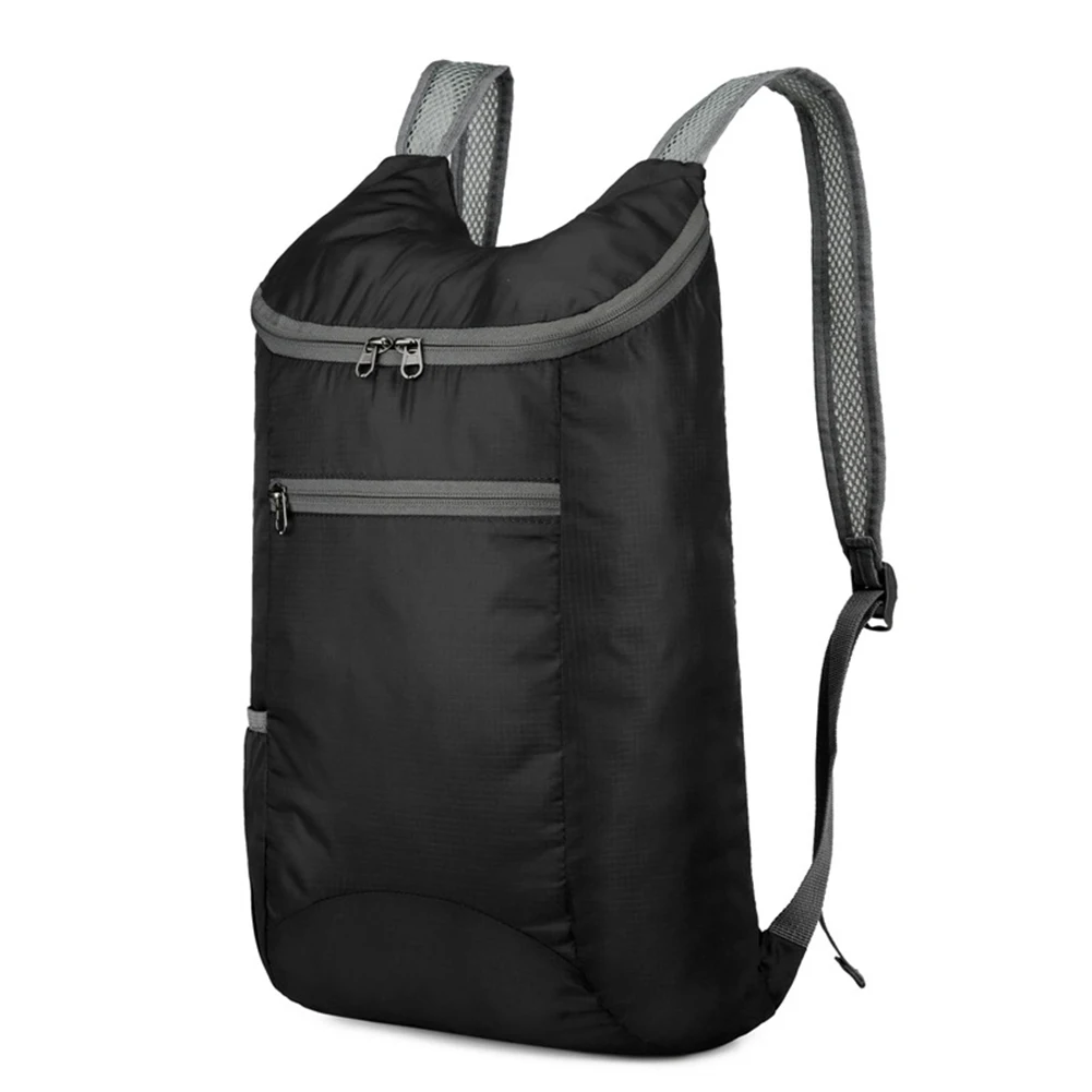 10L Outdoor Sports Backpack Waterproof Portable Folding Bag Comfortable Rucksack Camping Hiking Travel Daypack Leisure Sport Bag