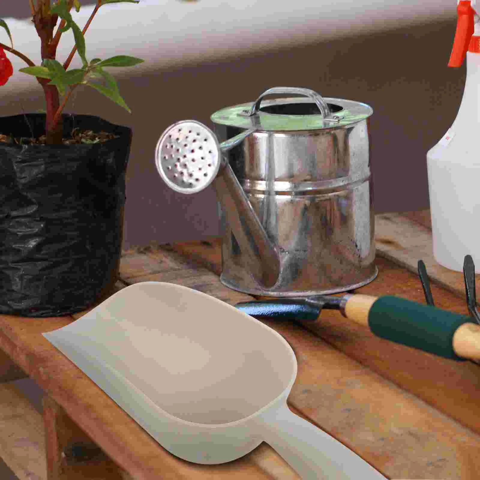 Plant Gardening Tools Metal 3150X900X520CM Small Shovels for Digging White Plastic