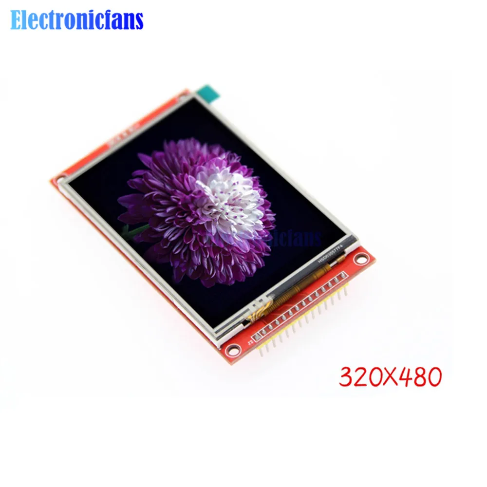 4X Schermo LCD TFT Seriale da 3,5 Pollici 480X320 SPI con IC del