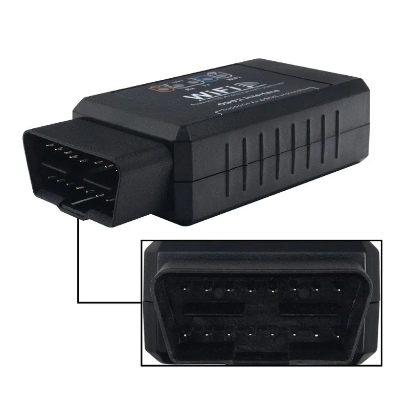 1pcs OBD II WIFI ELM327 V 1.5 Scanner OBD II Automotive Fault Detection for Supports Android and Apple 6