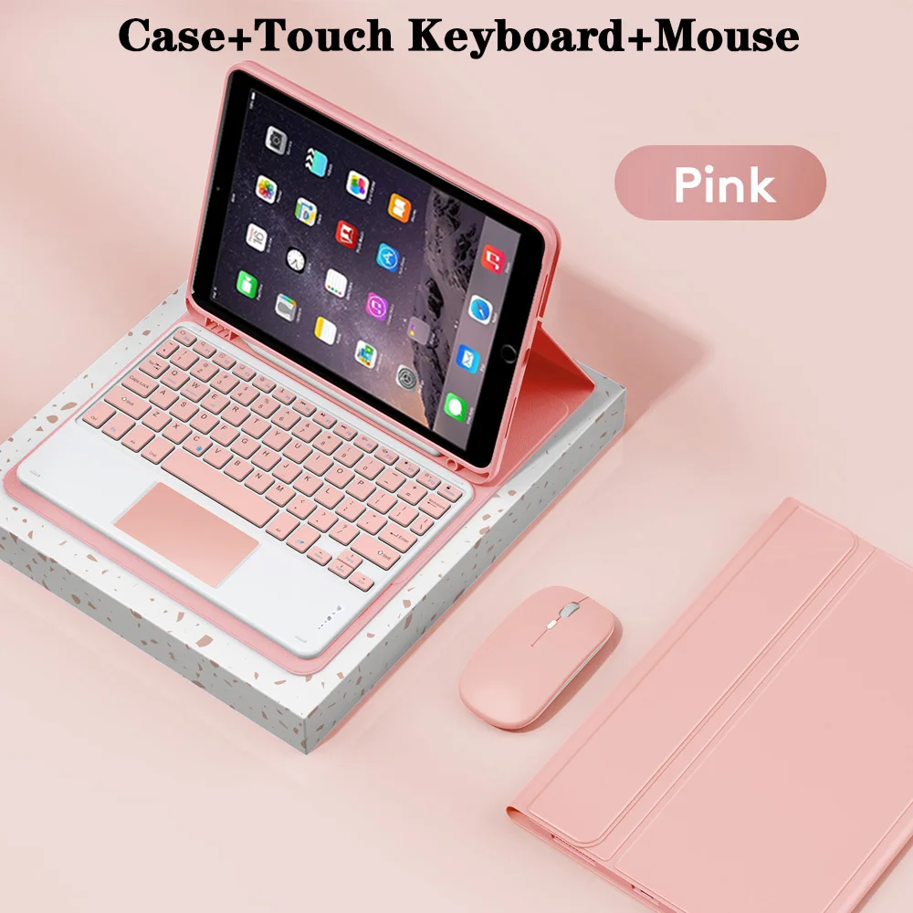 Premium Tablet Case with Detachable Keyboard and Pencil Holder, 9.7 Inch