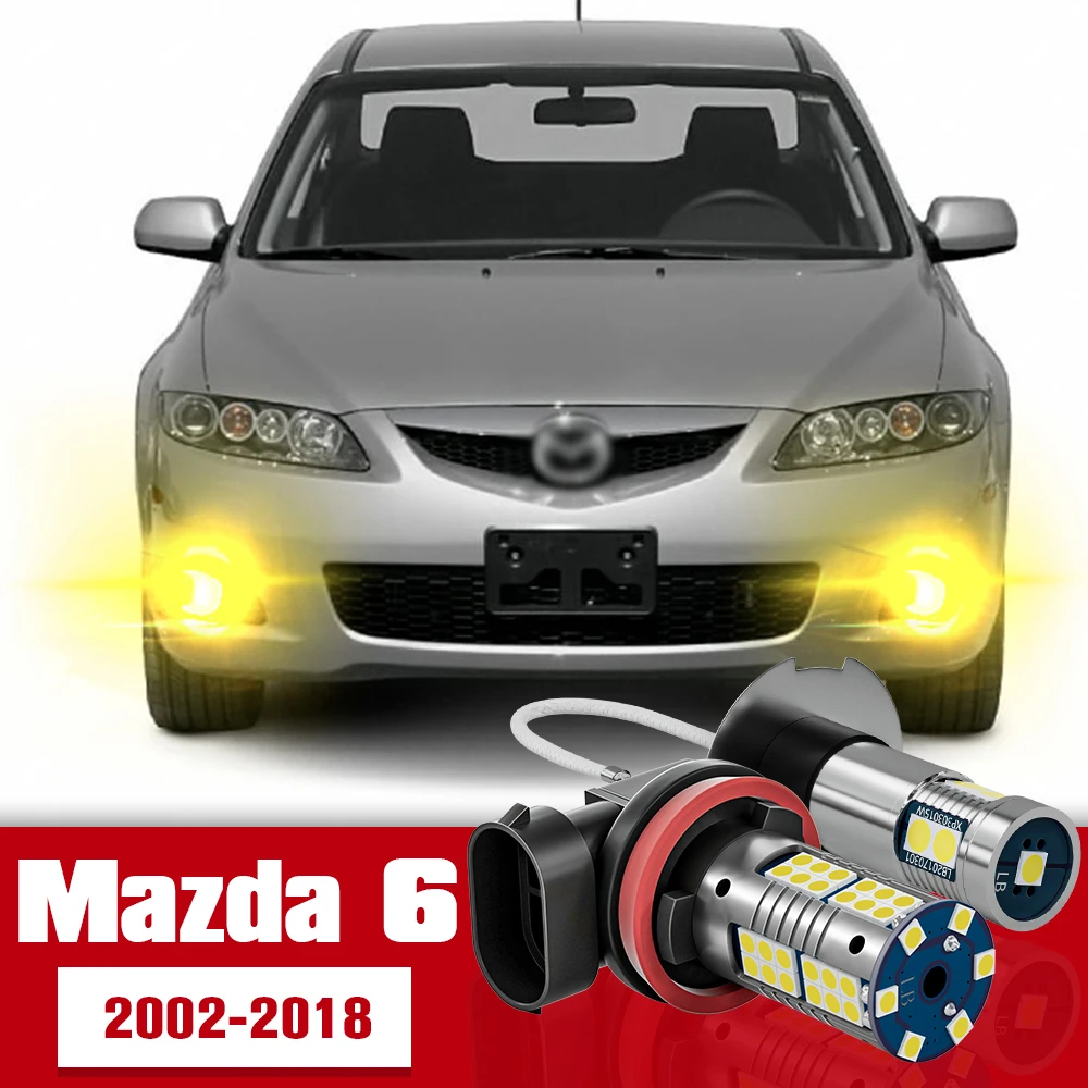 für Mazda 6 gg gh gj 2002-2018 zubehör 2pcs led standlicht umriss leuchte  2009 2010 2011 2012 2013 2014 2015 2016 2017