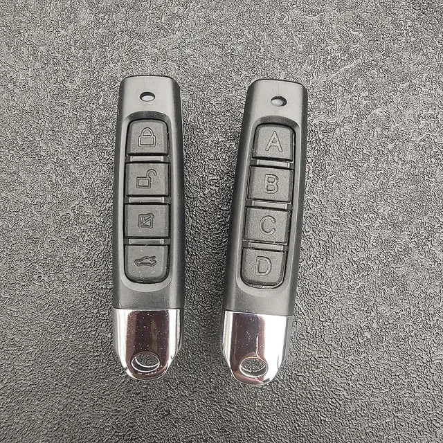 433 Mhz ABCD Cloning Remote Control Electric Auto Copy Controller Wireless Transmitter Switch 4CH Car Key Fob 433MHZ 4