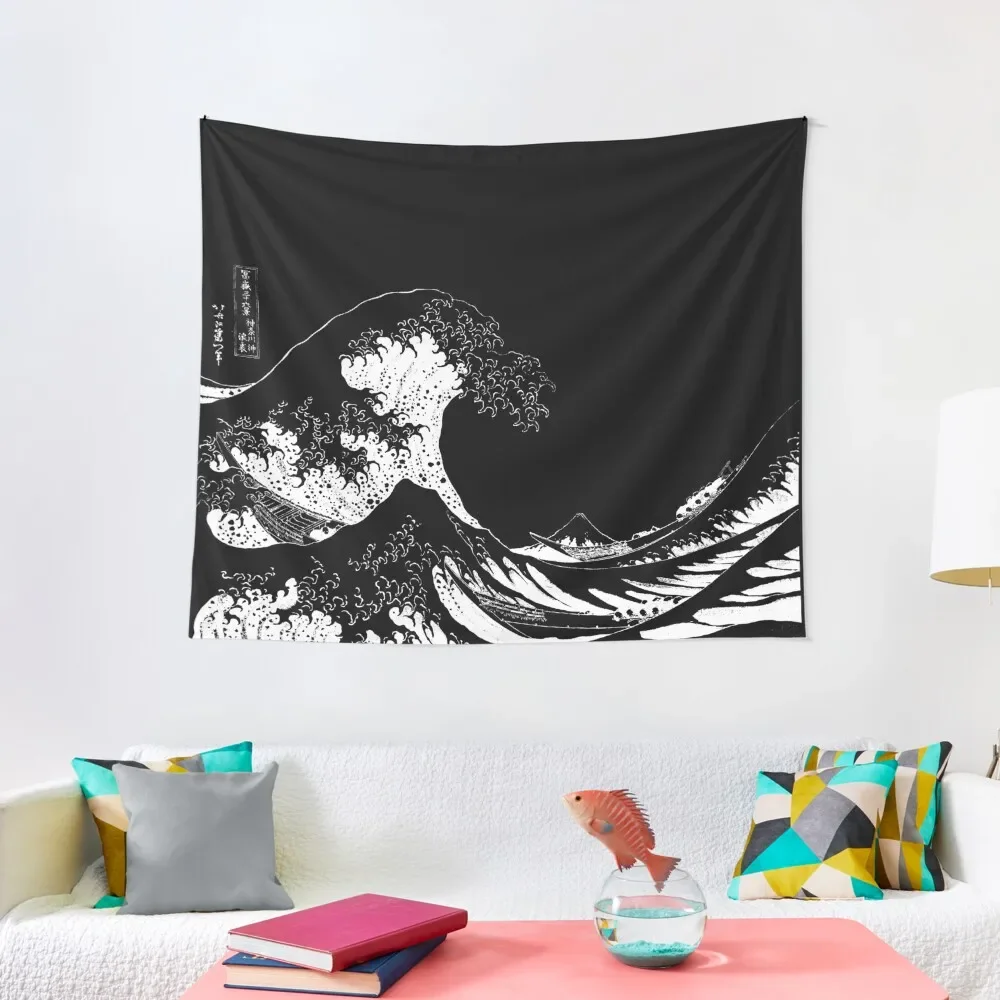 

Copy of The Great Wave Off Kanagawa-White Tapestry Room Decoration Aesthetic Room Aesthetic Decor Tapestry