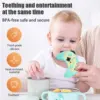 1PCS Baby teething toys For babies over 6 months Food-grade silicone teething gel Baby chew toys BPA-free Newborn gifts 3