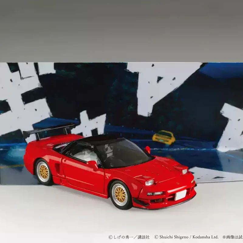 Hobby Japan Hj 1:64 Honda Nsx Static Alloy Jdm Collectible Diecast Model Initial D Go Hojo Vs Keisuke Takahashi Anime Themed Toy