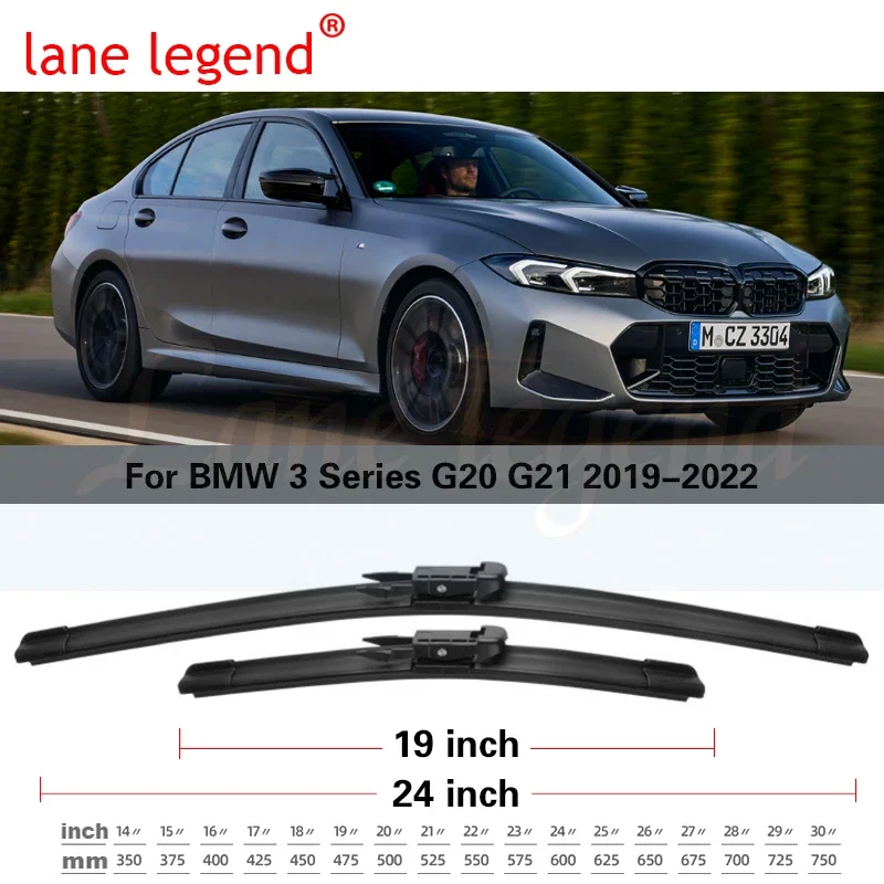 For BMW 3 Series G20 G21 2019 2020 2021 2022 Front Wiper