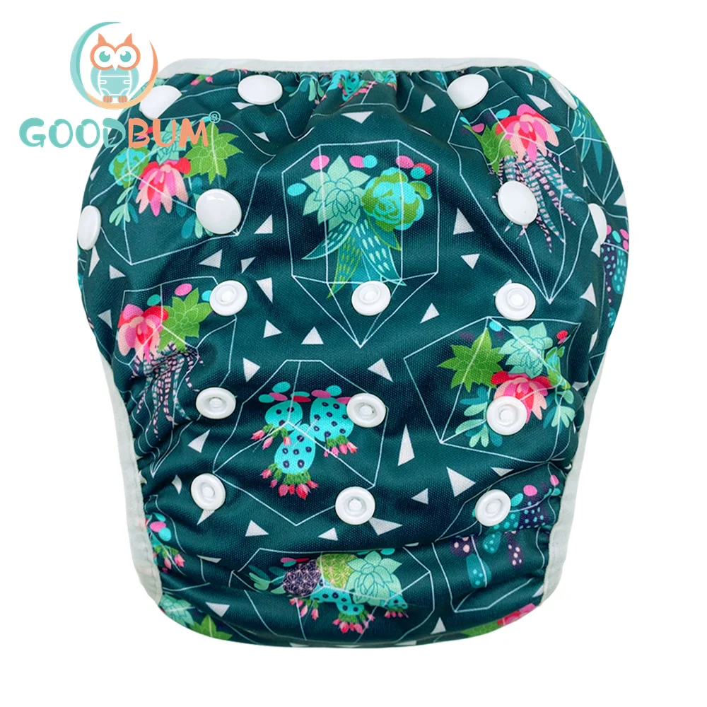 BabySummerSwimmingDiaperBabyNappiesReusableWaterproofPULCloth