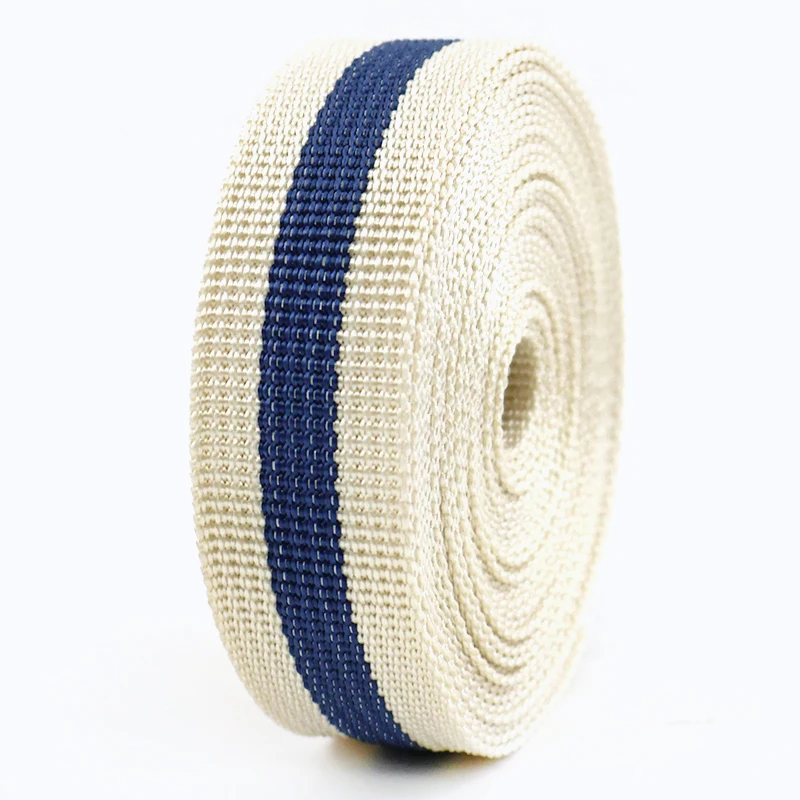 Durable 25mm Decorative Webbing Strap for DIY Accessories and Crafts