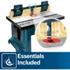 Benchtop Router Table 27 in. x 18 in. Aluminum Top with 2-1/2 in. Vacuum Hose Port 6