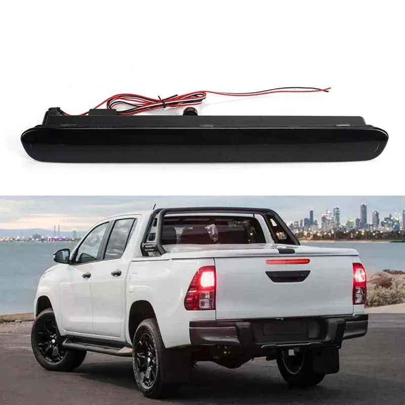 

Car Rear Tail Light Hilux Revo Toyota Vigo 2015 2016 2017 2018 2019 Accessories LED 12v Rear Bumper Reflector Lamp Fog Lights