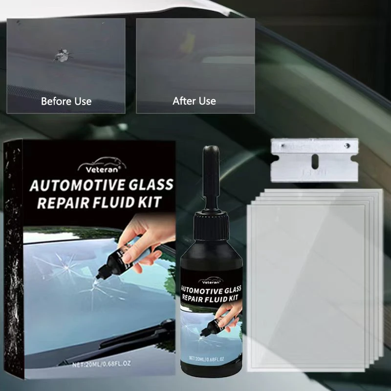 New Car Windshield Cracked Repair Tool Upgrade Auto Glass Repair Fluid Auto Window Scratch Crack Restore Car Accessories 2025