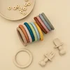 1Pcs Baby Silicone Teether Health Care Molar Toy Food Grade Toddler Nursing Teething Ring Chewing Toys BPA Free Baby Accessories 4