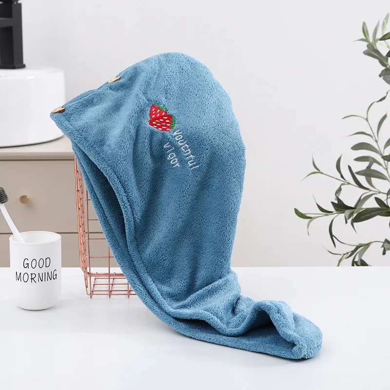 Ultra-Absorbent Hair Towel with Anti-Frizz Microfiber