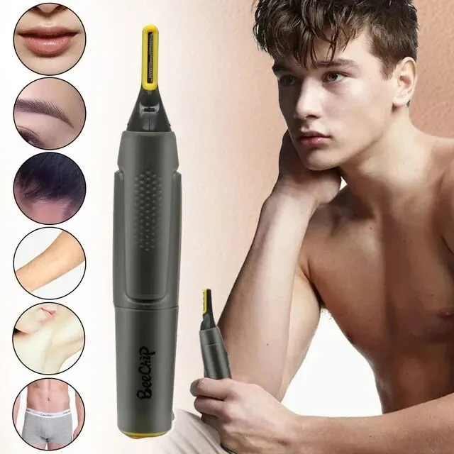 Mini electric shaver for trimming hair