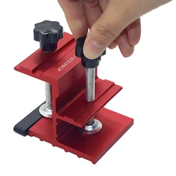 Pince fixe en T améliorée, 2 pièces, pince fixe pour le travail du bois, pince fixe, Jig F Clip, Kit de serrage, blocs, outil de menuiserie 