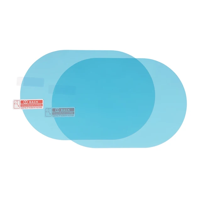 Car Rearview Mirror Film Side Window Rainproof Clear Film 2Pcs Anti Fog Window Mirror Protective Sticker Car Accessories 4