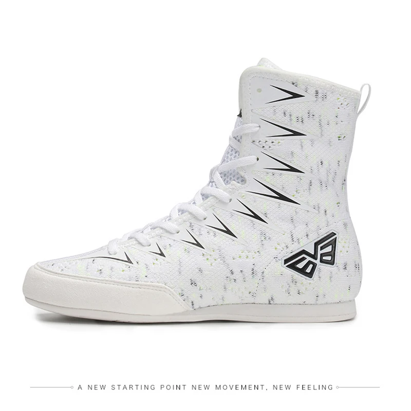 Martial Arts Shoes Wrestling Boots Brand V63 High tube Boxing shoes for Children Trainers sneakers Cow muscle Fighting shoe Breathable Wrestling shoes