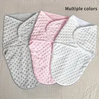 Couverture pour nouveau-né, emmaillotage pour bébé, emmaillotage d'automne et d'hiver, couverture de dessin animé pour nouveau-né, adaptée aux 0 à 6 mois 6