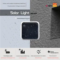 Tuya Zigbee Solar Light Sensor Waterproof IP65 Outdoor Brightness Detection Real Time Luminance Sensor Easy To Install