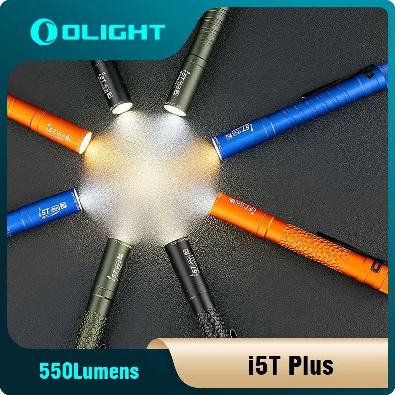 Olight-i5T-Plus-EDC-Flashlight-550Lumens-3-Color-Temperatures-IPX8 ...