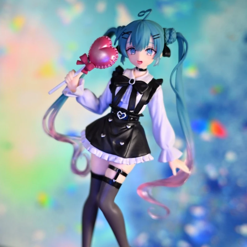 

18cmoriginal Hatsune Miku Fashion Figuras Taito Anime Figure Anime Model Toy In Stock Pvc Desktop Decoration Doll Gift