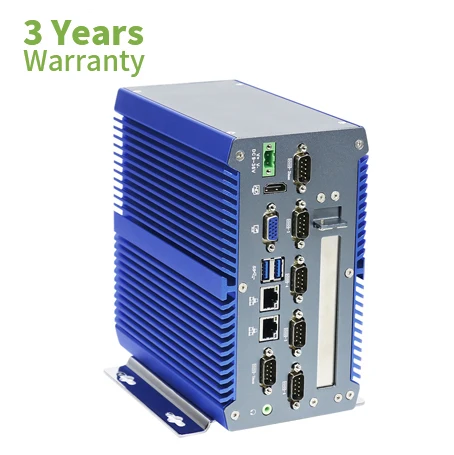 

Dual lan embedded industrial pc onboard 4G ram support PCI and 3mini-pcie fanless barbone system computer
